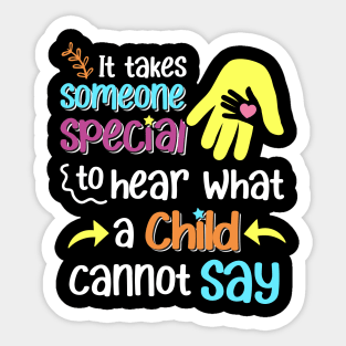 Speech Therapist Speech Language Pathologist SLP Sticker